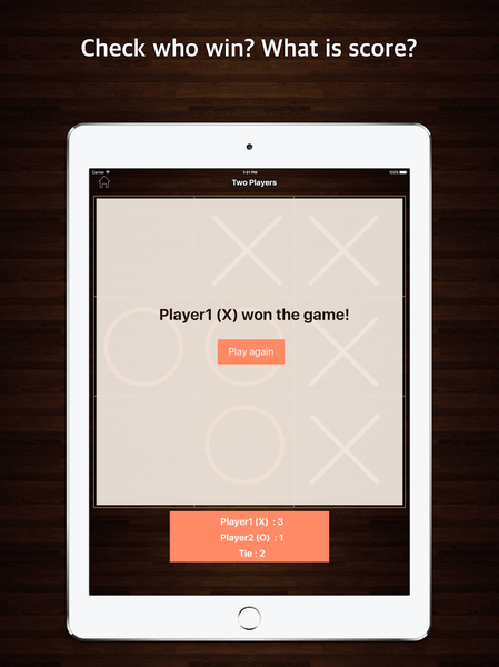 Tic Tac Toe - Noughts and cros - Gameplay image of android game