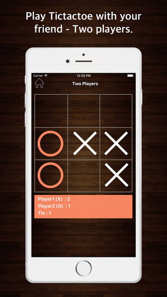 Tic Tac Toe - Noughts and cros - Gameplay image of android game