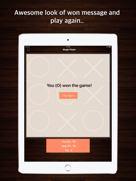 Tic Tac Toe - Noughts and cros - Gameplay image of android game