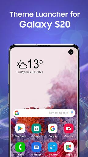 Theme for galaxy S20 - عکس برنامه موبایلی اندروید