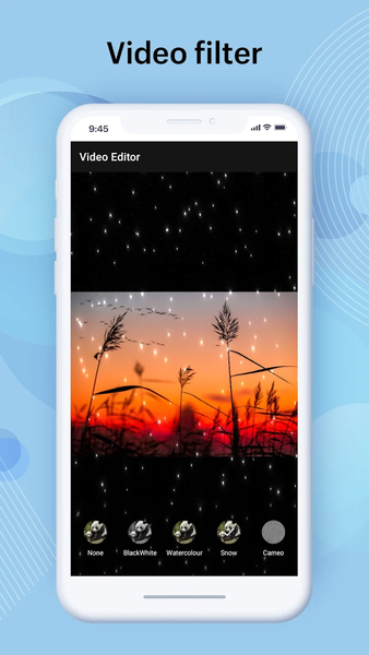 Photo Video Editor With Music - عکس برنامه موبایلی اندروید