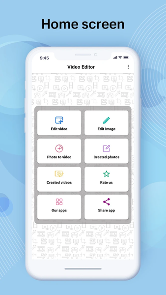 Photo Video Editor With Music - عکس برنامه موبایلی اندروید