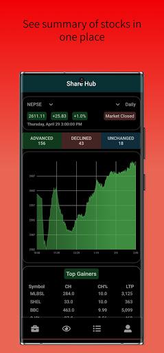 Share Hub - NEPSE Portfolio - عکس برنامه موبایلی اندروید