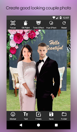 Couple Western Photo Suit - عکس برنامه موبایلی اندروید