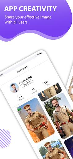 Police Photo Suit Editor - عکس برنامه موبایلی اندروید
