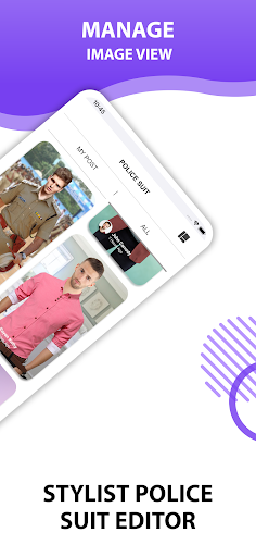 Police Photo Suit Editor - عکس برنامه موبایلی اندروید