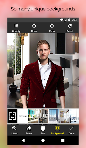Man Casual Suit Photo Editor - عکس برنامه موبایلی اندروید