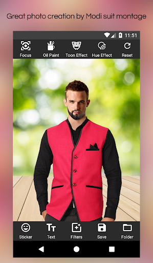 Modi Jacket Suit Photo Editor - Image screenshot of android app