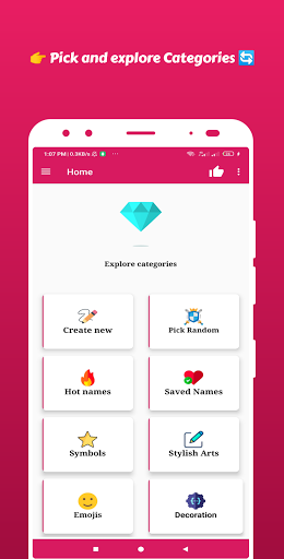Nickname Finder Name Generator - Image screenshot of android app