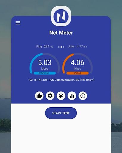 Net Meter - عکس برنامه موبایلی اندروید