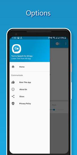 Text to Speech for All App - عکس برنامه موبایلی اندروید