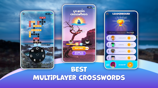 Calming Crosswords Word Puzzle - عکس برنامه موبایلی اندروید