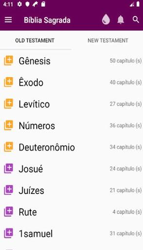 Bíblia Sagrada - Image screenshot of android app