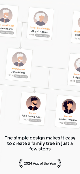 MyFamilyTree: Family History - عکس برنامه موبایلی اندروید