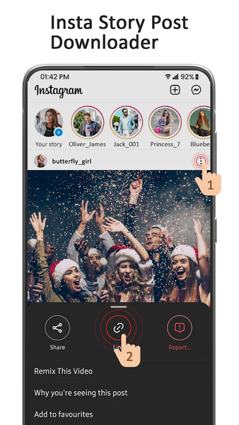 Video Downloader - Story Saver - Image screenshot of android app