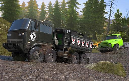 offroad mud truck hill driving - عکس برنامه موبایلی اندروید