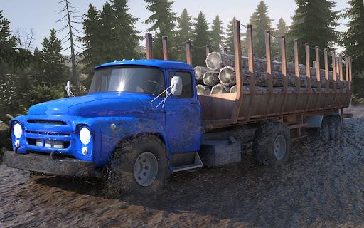 offroad mud truck hill driving - Image screenshot of android app