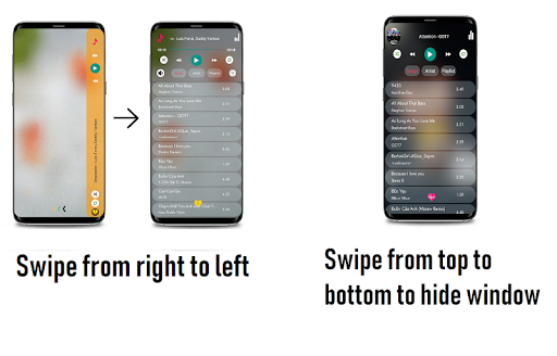 Beauty Music player edge - عکس برنامه موبایلی اندروید