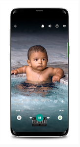 Beauty Music player edge - Image screenshot of android app