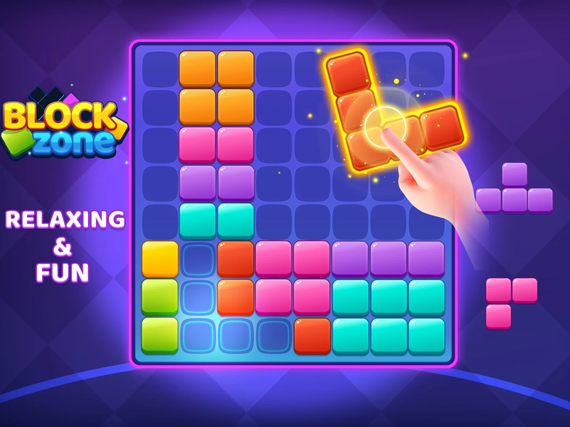 Block Snap: Happy Puzzle Game - Gameplay image of android game