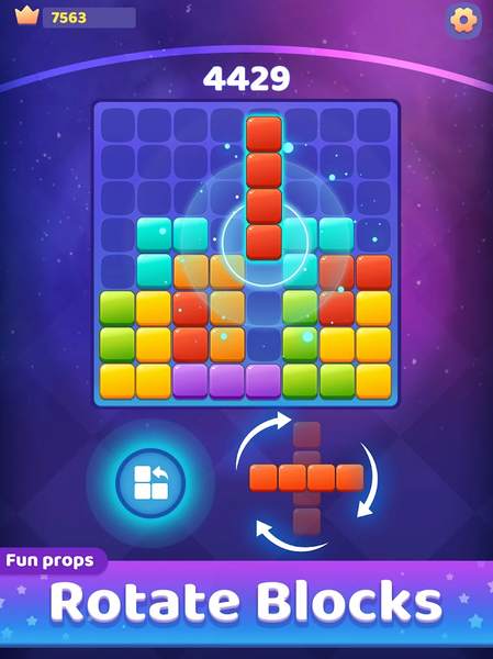 Block Snap: Happy Puzzle Game - Gameplay image of android game