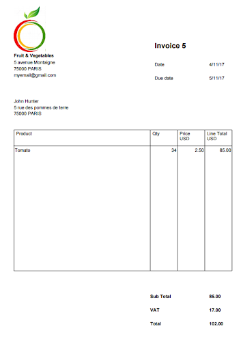 Invoice pro - عکس برنامه موبایلی اندروید