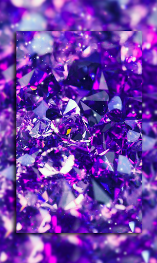 crystal pink glitter wallpaper