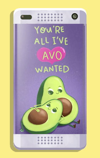 Cute Avocado Wallpapers - Image screenshot of android app