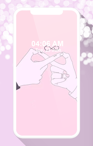 Finger Heart Wallpaper - Image screenshot of android app