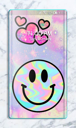 Holographic Wallpaper - Image screenshot of android app