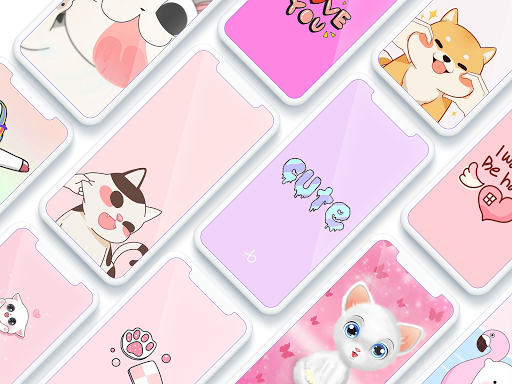 Cute kawaii wallpaper - Image screenshot of android app