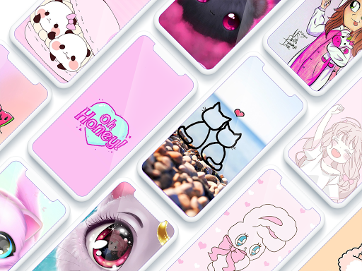 Cute kawaii wallpaper - Image screenshot of android app