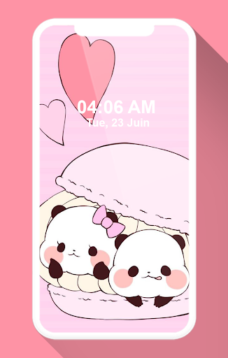 Kawaii Wallpapers: Cute, Adorable, Minimal - Image screenshot of android app
