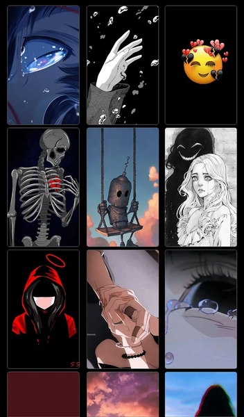 Sad Anime Wallpaper - Image screenshot of android app