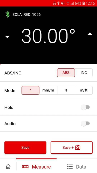 SOLA Measures - Image screenshot of android app