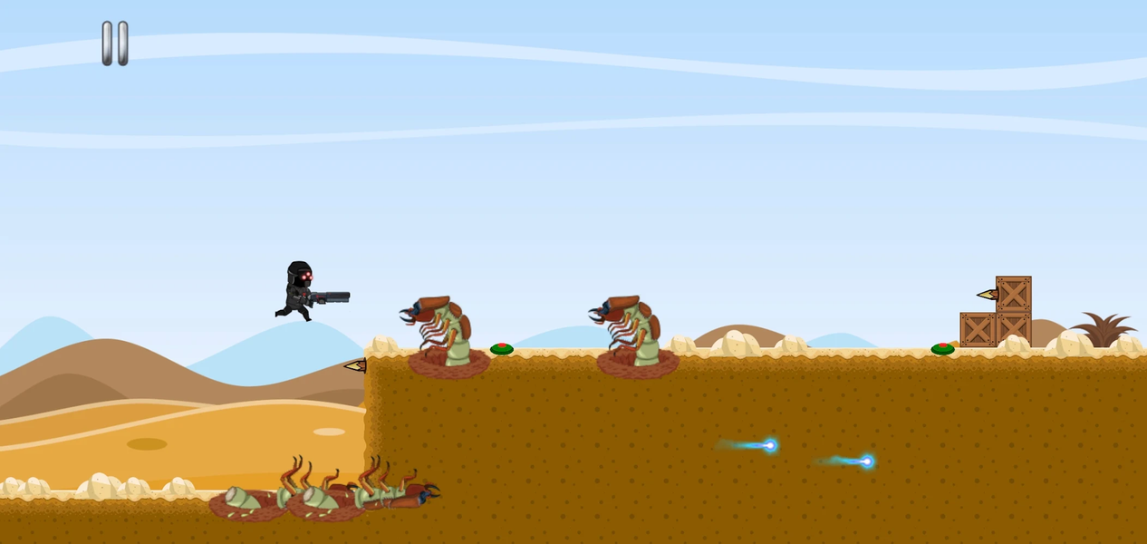 Sci-Fi Platformer - عکس بازی موبایلی اندروید