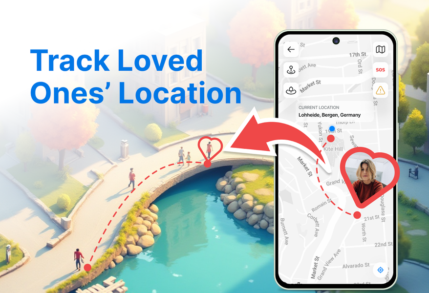 GPS Location Tracker for Phone - Image screenshot of android app