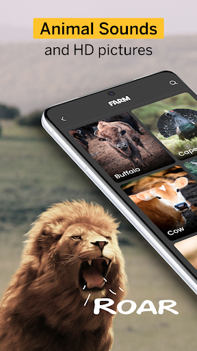 Free animal sounds: real animal noises & pictures - Image screenshot of android app