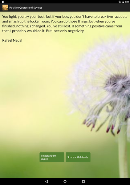 Positive Quotes and Sayings - عکس برنامه موبایلی اندروید