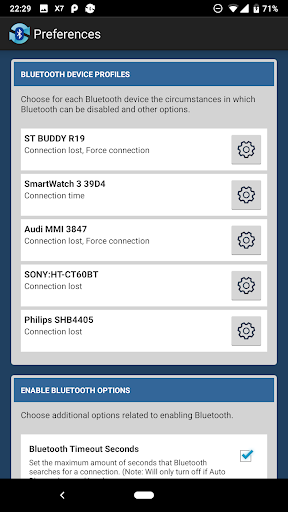 Auto Bluetooth - عکس برنامه موبایلی اندروید