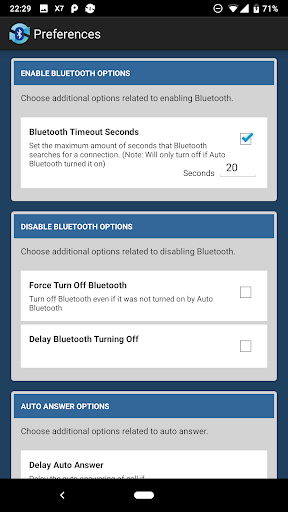 Auto Bluetooth - عکس برنامه موبایلی اندروید