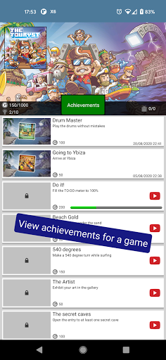 My Xbox Friends & Achievements - عکس برنامه موبایلی اندروید