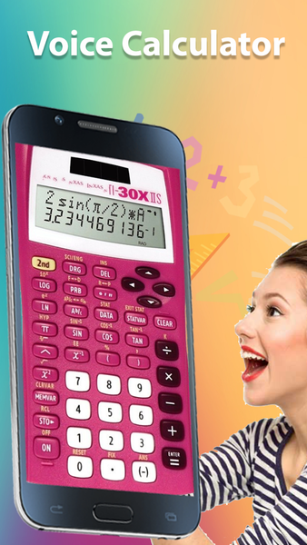 Best Voice Calculator - Speak - عکس برنامه موبایلی اندروید