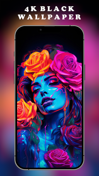 Black Wallpaper HD Background - Image screenshot of android app