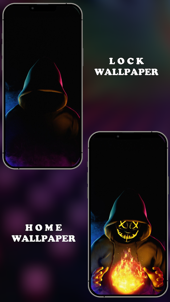 Wallpapers HD, ۴k, Live Dark - عکس برنامه موبایلی اندروید