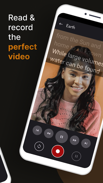 Teleprompter for Video - Image screenshot of android app