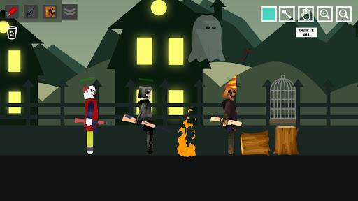 Halloween Ragdoll Playground: Human Witch - عکس برنامه موبایلی اندروید