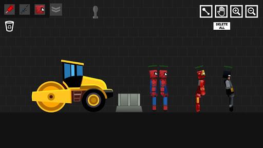 Spider Iron Human Playground - Gameplay image of android game