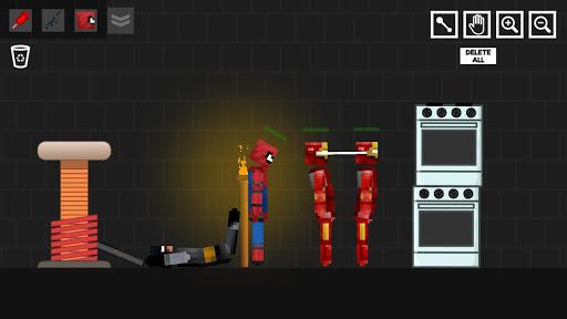 Spider Iron Human Playground - Gameplay image of android game
