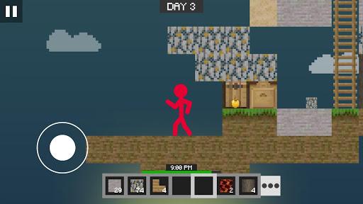 Stickman vs Multicraft: Skyblock Craft - عکس بازی موبایلی اندروید